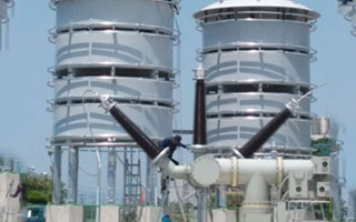 運行于韓國國家電網(wǎng)試驗站154kV限流電抗器