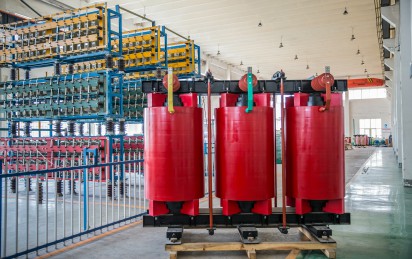 為常州博瑞生產(chǎn)的SVG用干式鐵心串聯(lián)電抗器